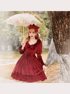 Velvet Cake Classic Lolita Dress OP by Alice Girl (AGL29)